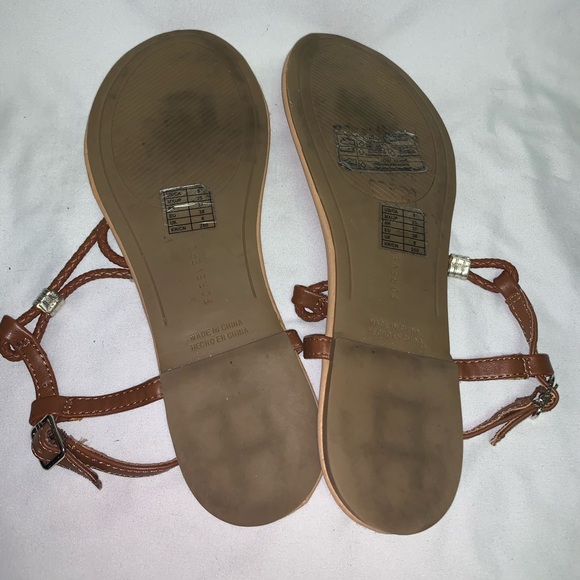 Forever21 Brown Sandals - Picture 2 of 2